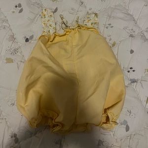 Yellow romper